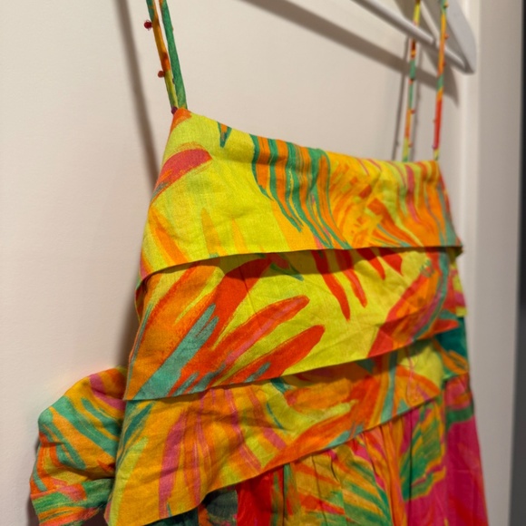 FARM Rio Painted Birds Mini Dress (Small) - Picture 4 of 7